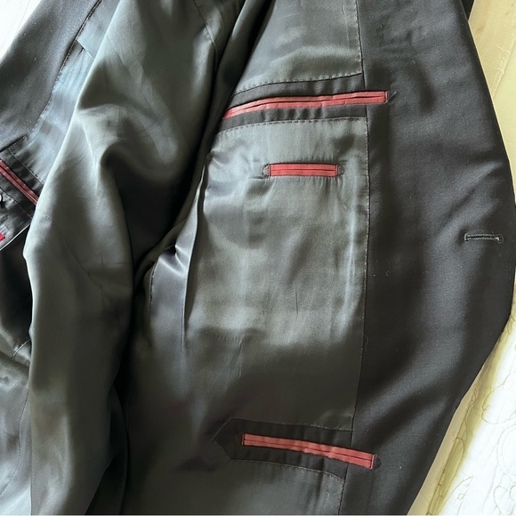 Byron British Style 100% Wool Dover 2 Navy Blazer size 48R - Picture 8 of 15